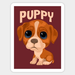 Puppy Cute Sticker